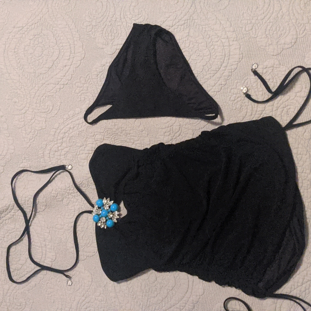 Michael Kors black bathing suit